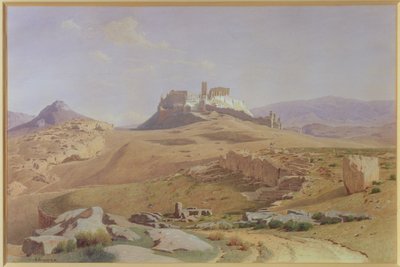 Vista de la Acrópolis de Louis Spangenberg